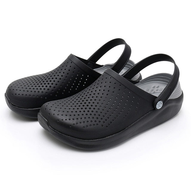 Women's Summer Sandals for Beach Sports 2020 Women Men's Slip-on Shoes Slippers Female Male Croc Clogs Crocks Crocse Water Mules