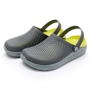 Women's Summer Sandals for Beach Sports 2020 Women Men's Slip-on Shoes Slippers Female Male Croc Clogs Crocks Crocse Water Mules